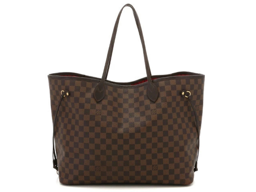 LOUIS VUITTON Neverfull Tote Bag Damier